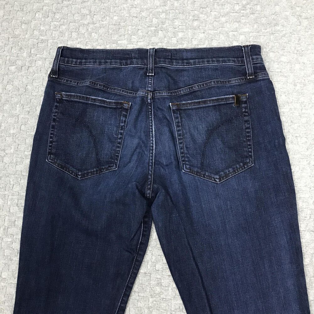 Joe's Jeans Sainyer Jeans Men 33x30.5 Blue Dark Wash Slim Straight Stretch Denim - Picture 6 of 16